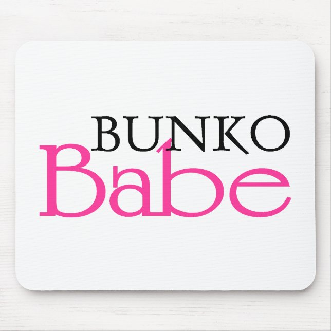 Bunko Babe Mouse Pad (Front)