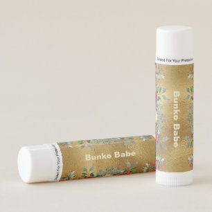 Bunko Babe Prize Rose Flower Lip Balm