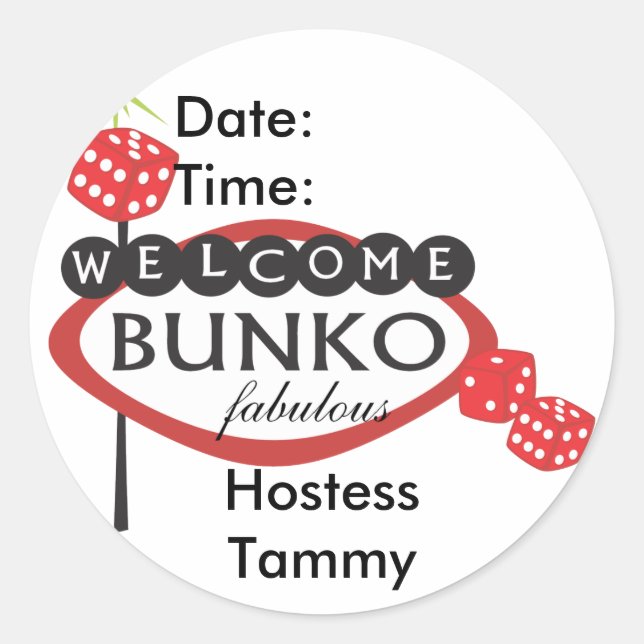 Bunko Reminder Stickers (Front)