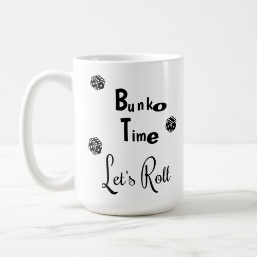 Bunko Time Lets Role Mug