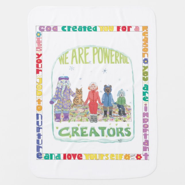 Bunky Blanket to power up your kids (Front)