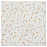 Bunnies and Carrots Fabric