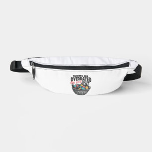 Bunnies are Overrated Stay Feral Raccoon Eggs Happ Fanny Pack
