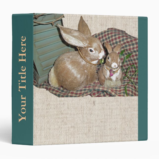 Bunnies Binder (Front/Spine)