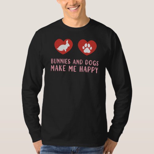 Bunnies  Dogs Bunny   T_Shirt