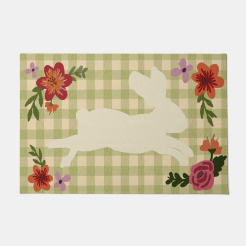 Bunnies Doormat Rabbits DoormatFunny Rabbit Gift Doormat