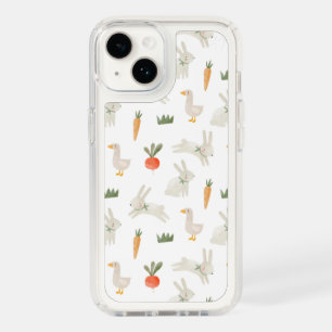 Bunnies & Ducks on the Farm Pattern Speck iPhone 14 Case
