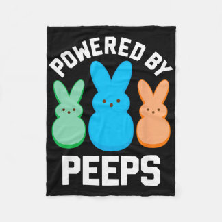 Bunnies Easter Powered By Bunnies Bunnies Squad  Fleece Blanket