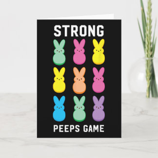 Bunnies Easter Strong Bunnies Game Clic Bunnies  Card