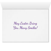 Bunnies In Eggs Easter Card (Inside Horizontal (Bottom))