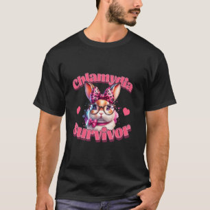 Bunnies lover funny sayings humor rabbits Chlamydi T-Shirt