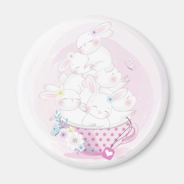 Bunnies Magnet (Front)