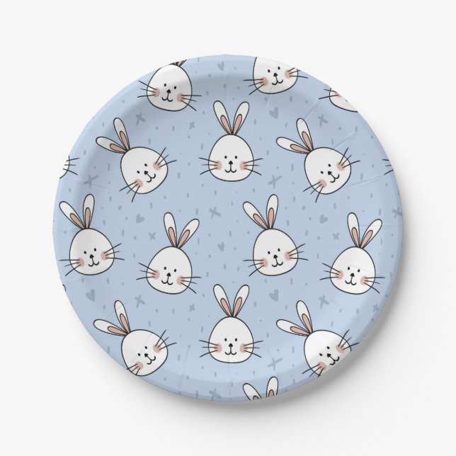 Bunnies Paper Plates (Front)