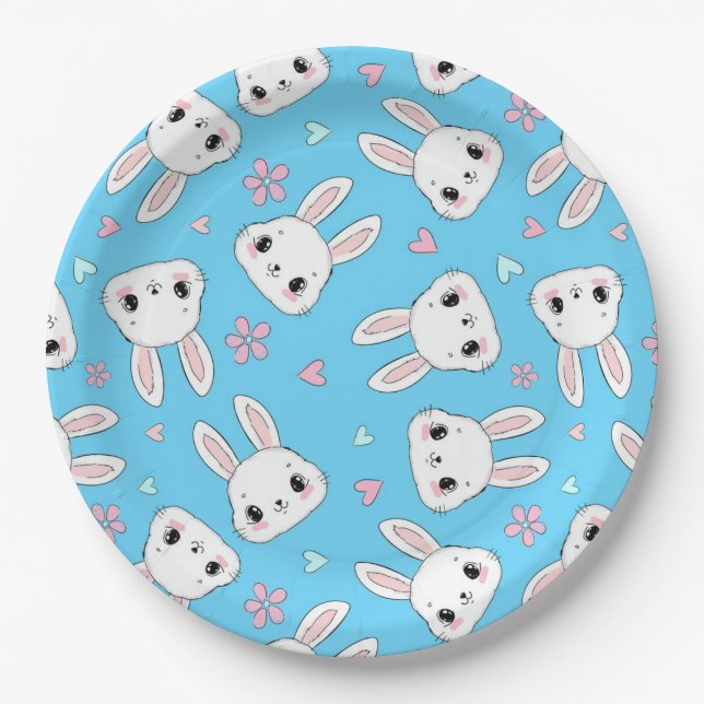 Bunnies Paper Plates (Front)