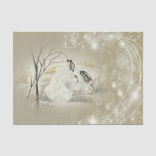 Bunnies/Rabbits Christmas Tissue Paper