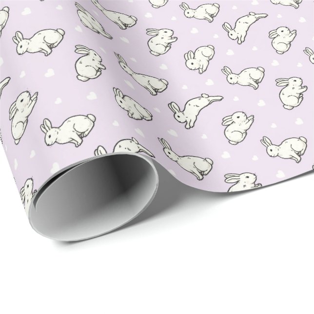 Bunnies Wrapping Paper (Roll Corner)