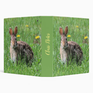 Bunny 3 Ring Binder