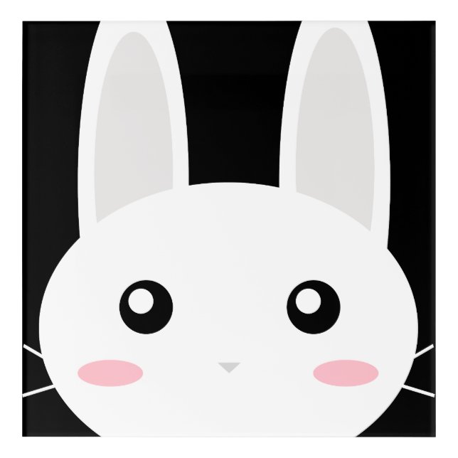 Bunny Acrylic Print (Front)