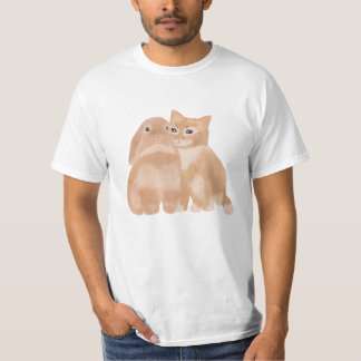 bunny and cat T-Shirt
