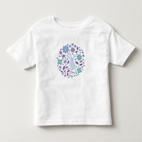 Bunny and Flowers T_Shirt