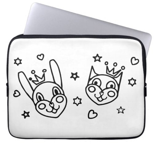 Bunny and kitty metal lunch box tote bag notebook 