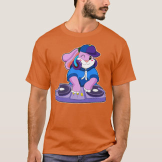 Bunny As Musician With Mixer  T-Shirt