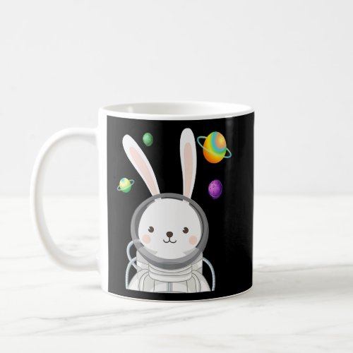 Bunny Astronaut Easter Day Cute Space Rabbit Boys  Coffee Mug