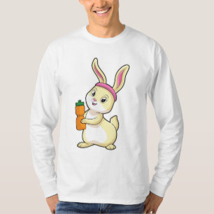 Bunny at Fitness with Drinking bottle T-Shirt