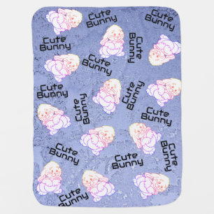 Bunny  baby blanket