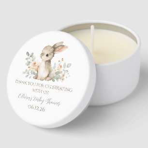 Bunny Baby Shower Candle Favors Mini Candle Favors