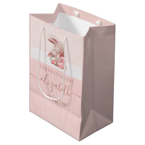 Bunny Baby Shower Gift Bag