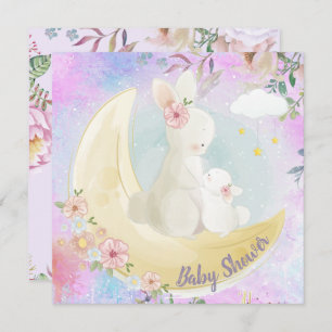 Bunny Baby Shower Invitation