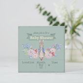 Bunny Baby Shower Invitation (Standing Front)