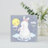 Bunny Baby Shower Invitation (Standing Front)