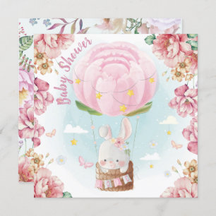 Bunny Baby Shower Invitation