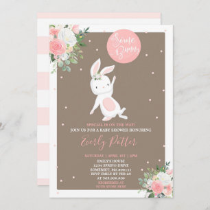 Bunny Baby Shower Invitation Some Bunny Special