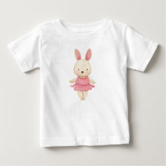 Bunny Ballerina Baby T-Shirt