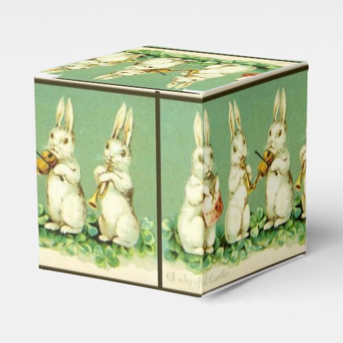 Bunny Band party Favor Box