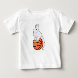 Bunny Basketball player Basketball Baby T-Shirt