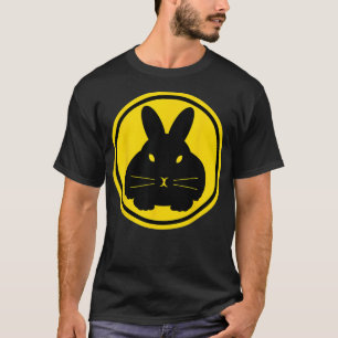 Bunny Beacon Rabbit Signal Circle  T-Shirt