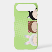 bunny bear and cat Case-Mate iPhone case (Back)
