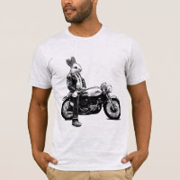 Bunny biker T-Shirt