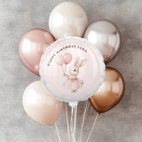 Bunny Birthday Pastel Pink