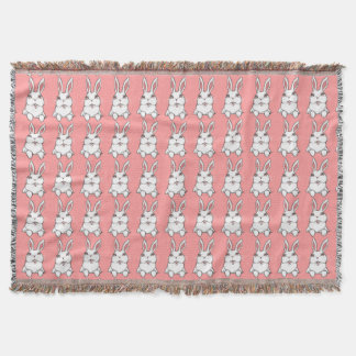 Bunny Blanket Easter Bunny Rabbit Throw Blankets