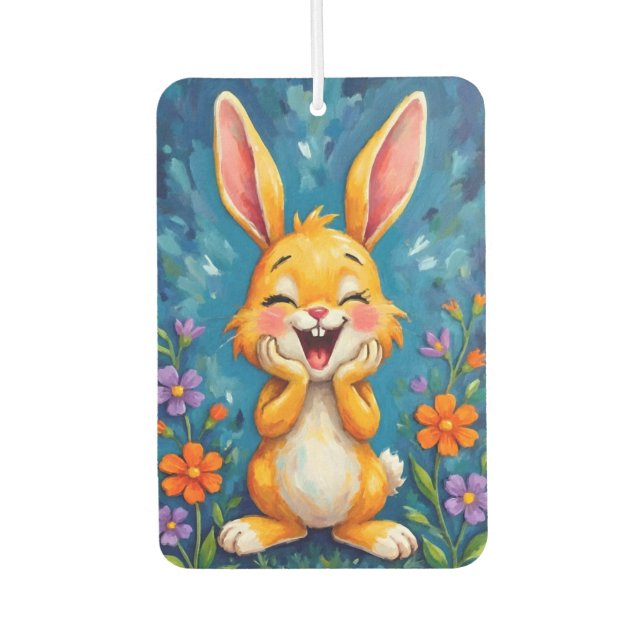 Bunny Bliss Air Freshener (Front)