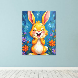 Bunny Bliss Canvas Print
