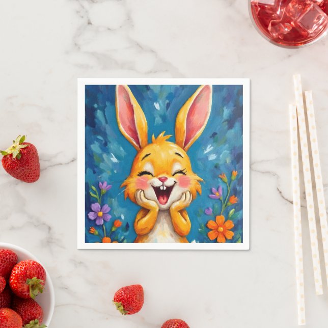 Bunny Bliss Napkins (Insitu)
