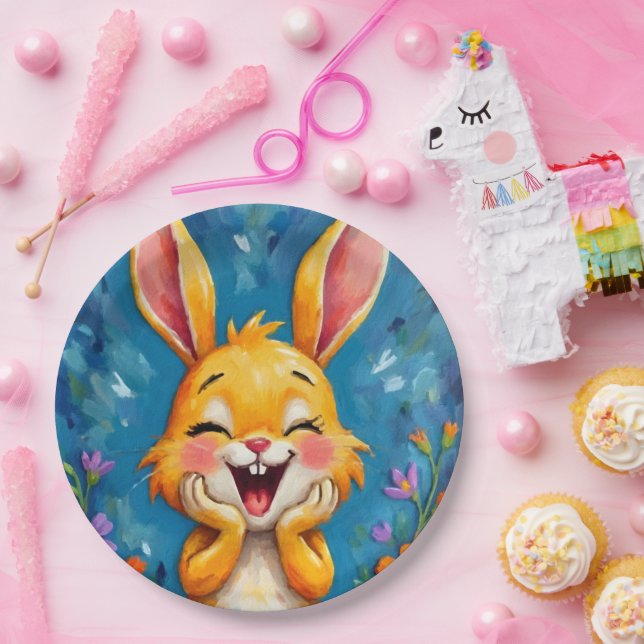 Bunny Bliss Paper Plates (Party)
