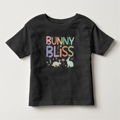 Bunny Bliss Toddler T_shirt