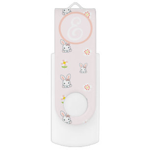 Bunny Bloom Delight Flash Drive